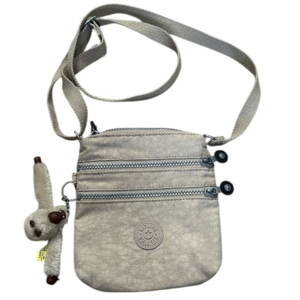 Kipling Alvar Extra Small Tan Mini Crossbody Bag
